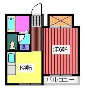 メゾンKM【3階】の間取り