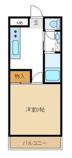 ラフレシアハイツ【3階】の間取り