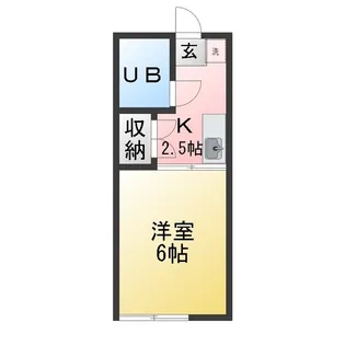 コーポ京【2階】の間取り