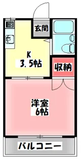 シャトーエクセリア【1階】の間取り