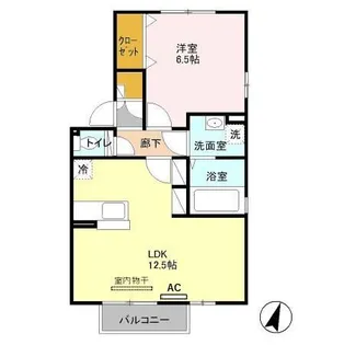 サンライズヒル A【2階】の間取り
