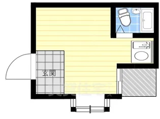 メゾン千成【1階】の間取り