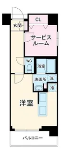 メインステージ横濱黄金町【3階】の間取り