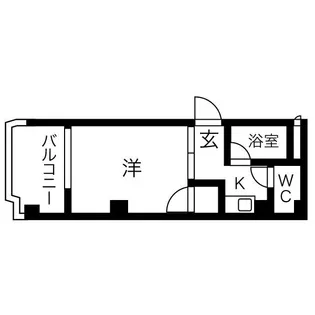 スぺラーレ今里【5階】の間取り