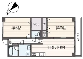 ロイヤルアスコット【1階】の間取り