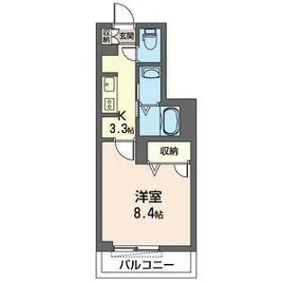 Cedar-Wood【3階】の間取り