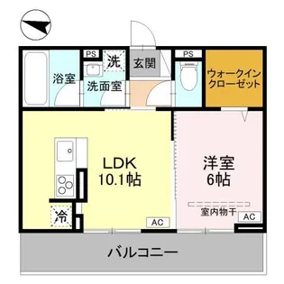 アメニティ 美南東【2階】の間取り