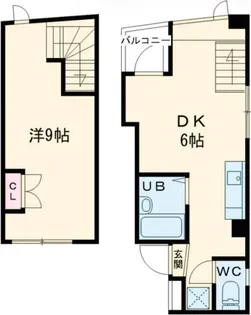サンライズ明和【5階】の間取り