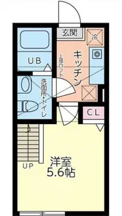 サンレジデンス東中野【1階】の間取り