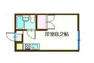 メゾンヴィオレ【1階】の間取り