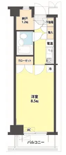 まちのもり本町田【2階】の間取り