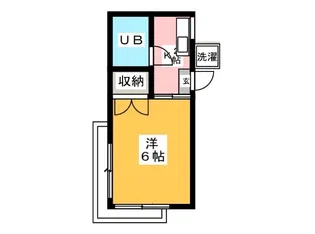 コーポつかさ【1階】の間取り