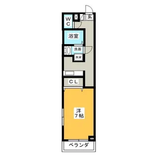 サンアーバン湘南【1階】の間取り