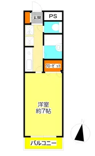 アクティー柏【2階】の間取り