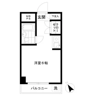 田中ビル【3階】の間取り