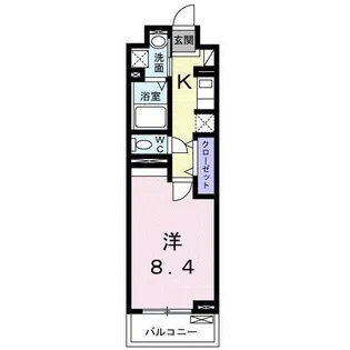 インペリアル ガーデン瑞江【1階】の間取り