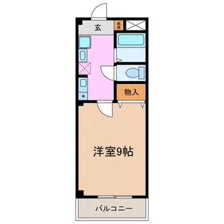 レジデンス青山ミレニアム【3階】の間取り