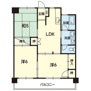 O.D.Aビル【5階】の間取り
