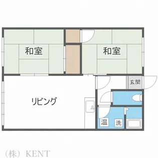 すみれハイツA【2階】の間取り