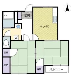 ミューズプラザ【1階】の間取り