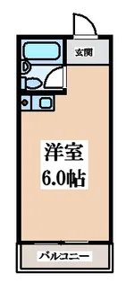 エムズ長瀬【3階】の間取り