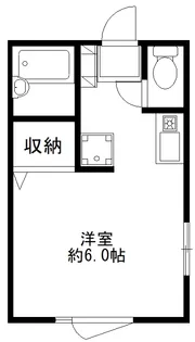 NYハイム【2階】の間取り