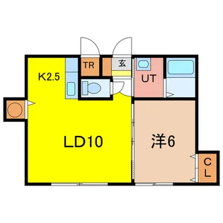 Residence(大雪通)【1階】の間取り