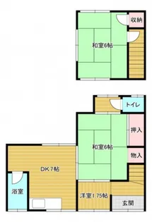広島県広島市東区尾長東3【一戸建】の間取り
