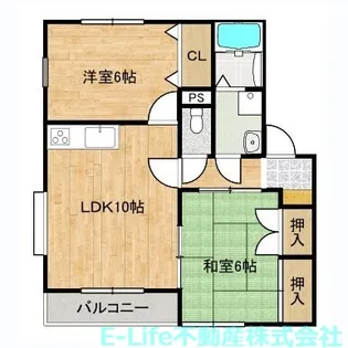 オークヴィラ【2階】の間取り
