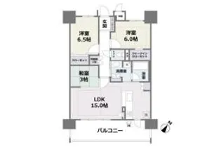 オーヴィジョン白木原駅(1002)【10階】の間取り