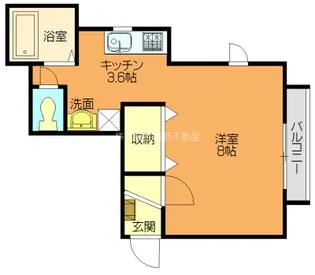 ウィステリア【3階】の間取り