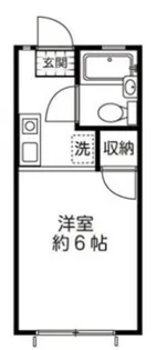 ファミール飯島【1階】の間取り
