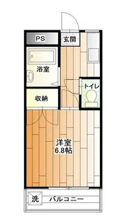 メゾンキム【3階】の間取り