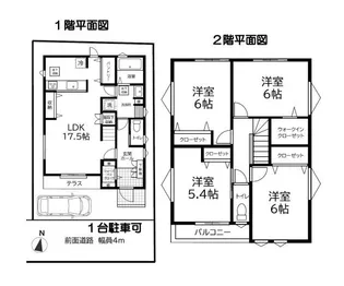 埼玉県川越市大字寺尾【一戸建】の間取り