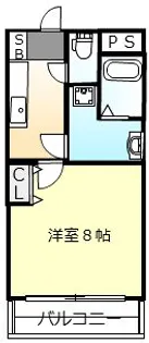 M’sグラフィカ【3階】の間取り
