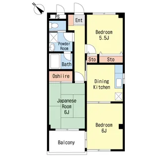 パールハイム【3階】の間取り