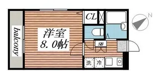 アーバンホームズ【3階】の間取り