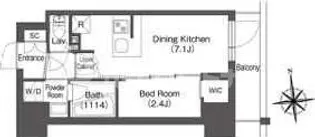 コンフォリア王子【9階】の間取り