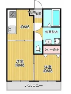 スターリー・スカイ【2階】の間取り