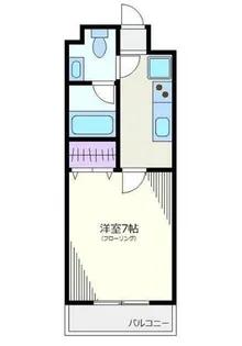 第5ベルビュー【2階】の間取り