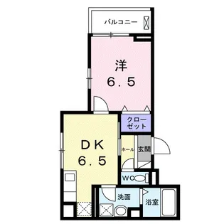 エルグ2【3階】の間取り
