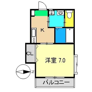 TSA ブランシェ【2階】の間取り