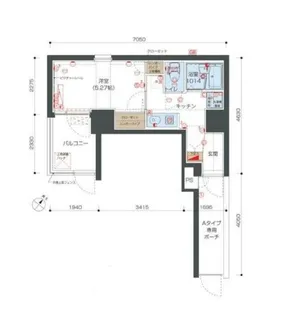東京都墨田区向島5【マンション】の間取り