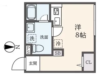 a LATO 世田谷【4階】の間取り