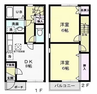 茨城県東茨城郡茨城町大字長岡【一戸建】の間取り