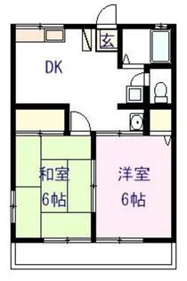 ハウス望夢【2階】の間取り
