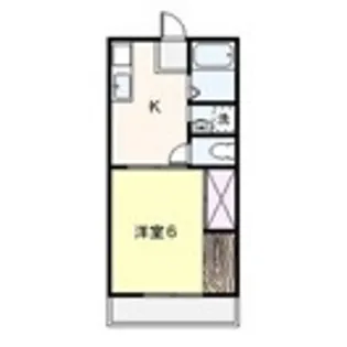 プルミエールエビハラ・パーソンズA【2階】の間取り