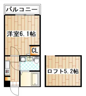 フルール井土ヶ谷【2階】の間取り