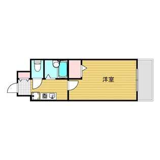 ノルデンハイム東三国3B棟【5階】の間取り