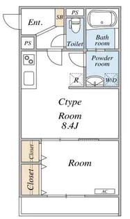(仮称)リブリ・江戸川区西小岩【3階】の間取り